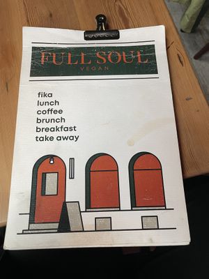   at Full Soul Vegan in Stockholm