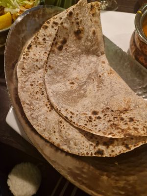 Chapati at Taste of Asia in Newport
