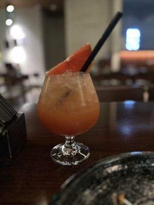 Yuzu grapefruit drink   at Gyuto in Hamala
