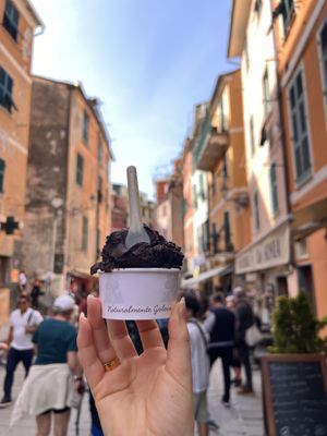   at Gelateria Vernazza in Vernazza