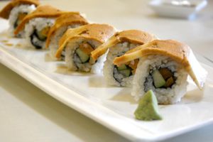 Butayaki maki at Agico Vegetarian Cafe - Araullo St in Metro Manila