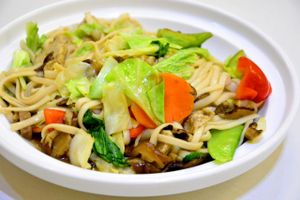 Yaki udon at Agico Vegetarian Cafe - Araullo St in Metro Manila