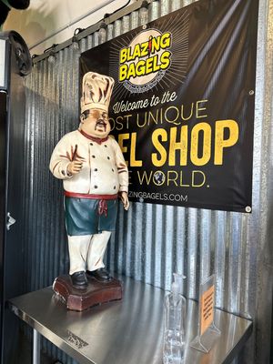   at Blazing Bagels in Redmond