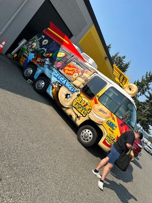   at Blazing Bagels in Redmond