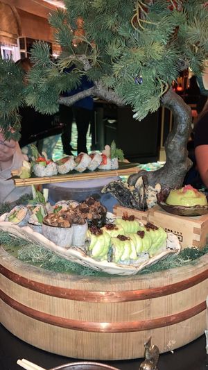 Bonsai - comes out smoking and tastes divine.  at The Ivy Asia in Brighton