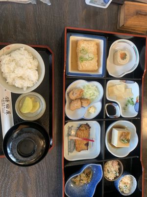 Kurashiki Meal Set  at Kamadaya in Okayama