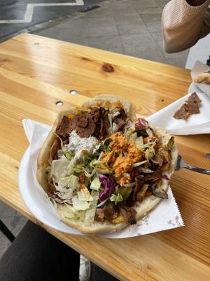 Döner im Brot  at Iskender Grillhaus in Hannover