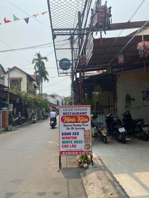 MINH KIEN vegetarian restaurant - Where you can have all traditional local food with vegetarian, vegan options at Minh Kien Vegetarian Restaurant in Hoi An