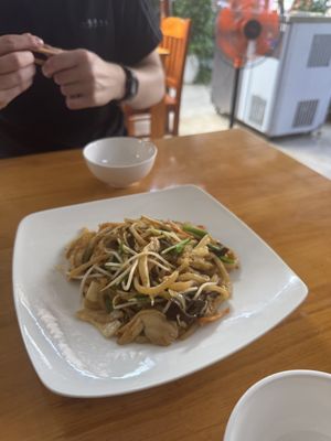 amazing food, the pancake was incredible. will be coming back for suree  at Minh Kien Vegetarian Restaurant in Hoi An