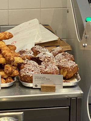Chocolate and hazelnut buns  at Gail's - Bromley  in Bromley