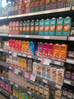 Milks at Planet Organic - Broadway Market in East London