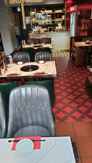 interior - seating at Spice World Hot Pot Melbourne in Melbourne