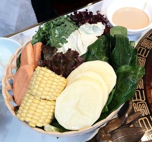 mixed vegetables at Spice World Hot Pot Melbourne in Melbourne