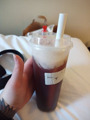 Grape tea at Pao Pao Modern Tea in Berlin