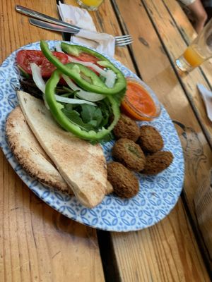 Falafel  at The Garden  in Lagos