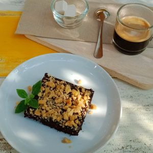 Brownie at Soulscape Café in Koh Phangan