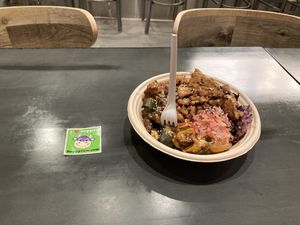 Vegan bowl at AO Organic Japanese in New York City