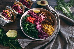 Taco bowl  at Backcountry Bowls Food Truck in Clearwater