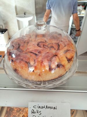 Cinnamon rolls! at Pepita D'oro  in Tenerife