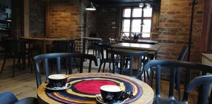 Mandel cappuccino. Leider sehr wässrig. Nicht zur empfehlen.  at Dobra Karma in Katowice