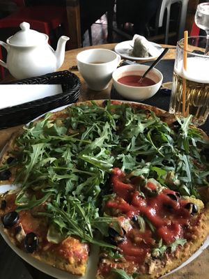 Pizza at Dobra Karma in Katowice