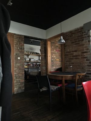 Interior (upstairs) at Dobra Karma in Katowice