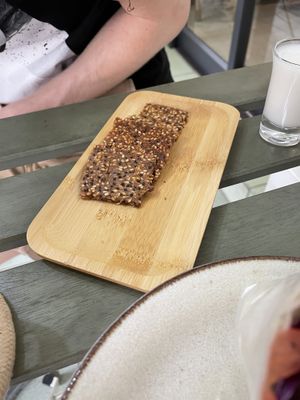 Quinoa sesame cookie   at Zone Su in Tainan