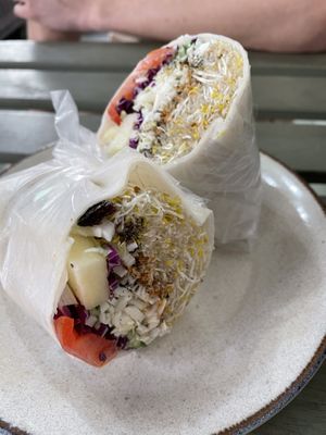 Taiwanese popiah    at Zone Su in Tainan
