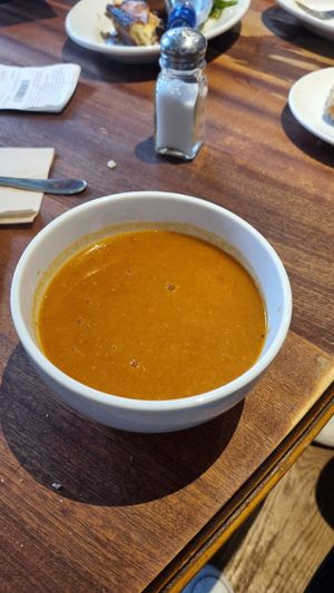 Lentil soup at Fröken Olssons Kafé in Gothenburg