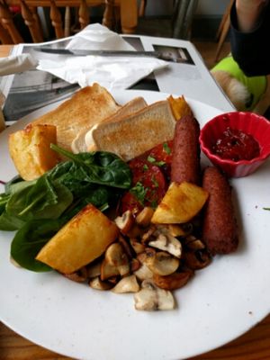 vegan breakfast at Bia Blasta in Cork
