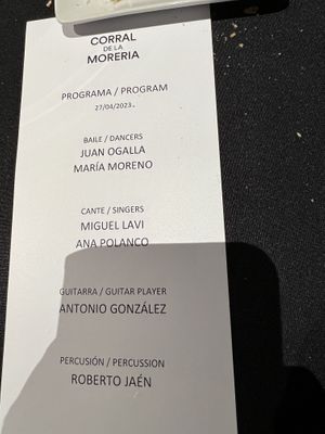 Performers were excellent.   at Corral de la Moreria in Madrid