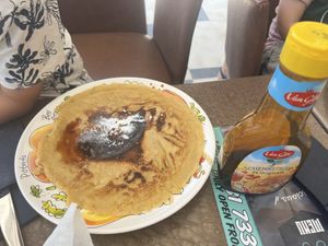 Pancakes  at N-Joy in Kos