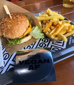   at VEG'D - Vegan Burgers - X-Berg in Berlin