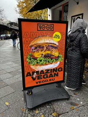   at VEG'D - Vegan Burgers - X-Berg in Berlin