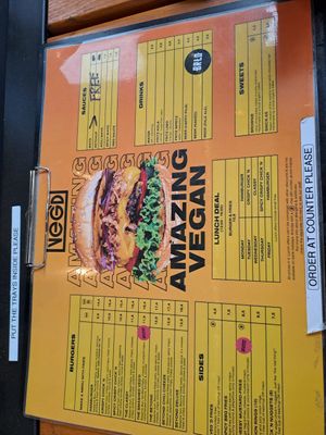  at VEG'D - Vegan Burgers - X-Berg in Berlin