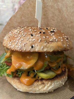 Crispy chicken  at VEG'D - Vegan Burgers - X-Berg in Berlin