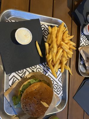   at VEG'D - Vegan Burgers - X-Berg in Berlin