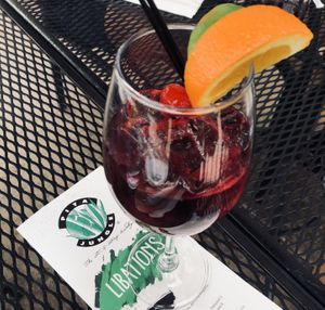 Sangria at Pita Jungle in Desert Ridge