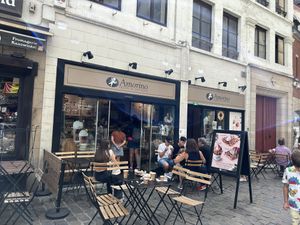   at Amorino in Brussels