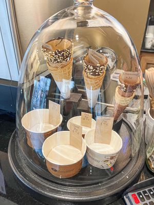   at Amorino in Brussels