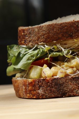 Smashed chickpea at Piknik in Burleigh Heads