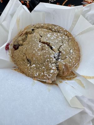 Mixed berry muffinns  at Piknik in Burleigh Heads