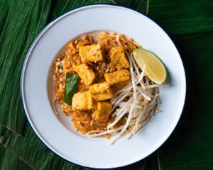 Tofu Classic Pad Thai at Plue in New York City