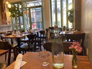 Attractive decor at Plue in New York City