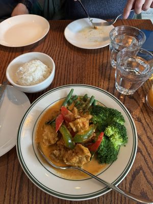 panaang curry with tofu  at Plue in New York City