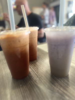 Thai Tea and Dragon Sugar Cane  at So Saap in San Diego