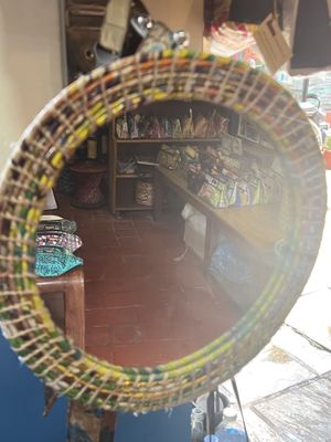 mirror   at Beni Recycled Handicrafts  in Kathmandu