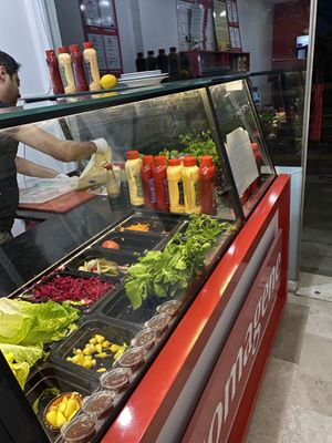 Veggies  at Komagene  in Nicosia