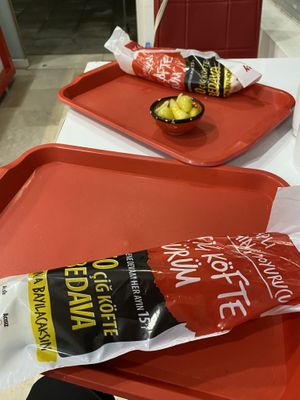 One mega durum divided in 2  at Komagene  in Nicosia