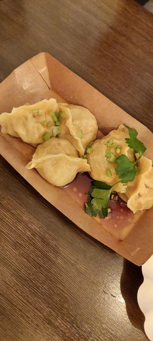 Soja Dumplings at Lin's Veggie Dumplin' in Vienna